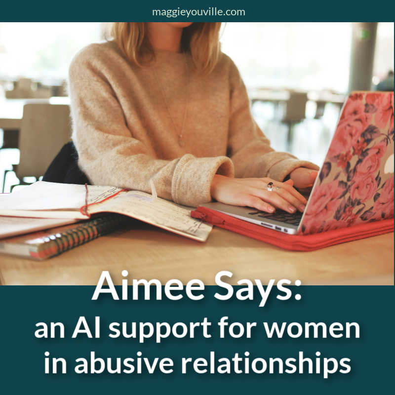 Aimee Says: an AI support for women in abusive relationships